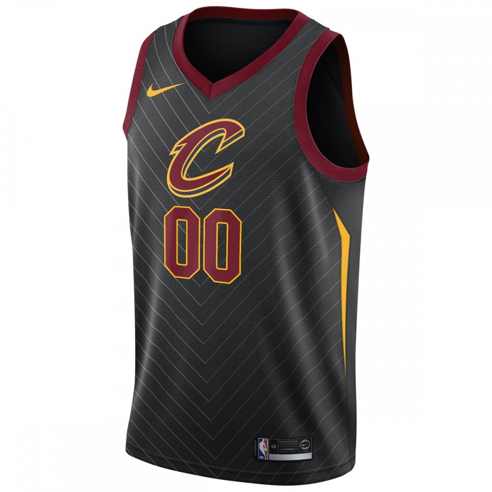 Cleveland Cavaliers Swingman Custom Jersey Black - Statement Edition-Pro Kit Vault | Brand New 26/27 Sports Jerseys
